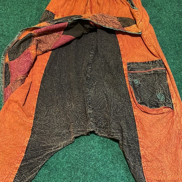 Stonewashed Unisex Harem Pants - Picture 8 of 10